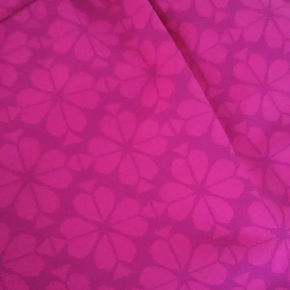 Kate Spade Half Zip Pullover Hoodie size XS Tonal Spade Floral Print Pink